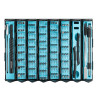 Cecotec PrecissionGyro 300 Infinity Destornillador de Precision - 128 Piezas - Incluye Accesorios - Estuche Plegable con