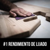 3M Pro Grade Precision Faster Hojas de Lijado - Grano 60 Grueso - 9.31x22.8cm - Rendimiento Superior - Reduccion de Fatiga