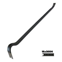 Blim Herramienta de Palanca y Eliminacion de Soporte del Encofrado - Medidas 300X16mm - Cabezas y Uñas Forjadas, Maxima Dureza