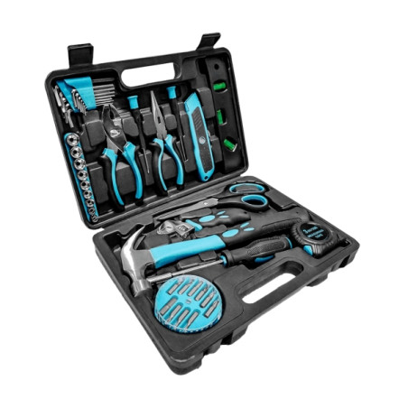Cecotec CecoRaptor 4200 ToolBox Juego de Herramientas - Cierre de Boton - Asa Ergonomica - Incluye Accesorios - 31x22.5x7cm