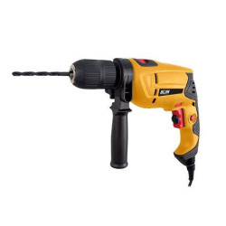 Blim Taladro Percutor 500W - Velocidad Regulable 0-3200rpm - Portabrocas de 13mm sin Llave - Boton de Bloqueo - Incluye Maletin