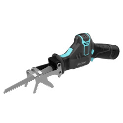Cecotec Sierra de Sable LongFlex 1200 Home and Garden Sierra de Sable Inalambrica - 550W - 2 Baterias de 12V - Incluye