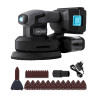 Cecotec PerfectSurface 2120 Delta Lijadora Orbital Inalambrica - Bateria 2.000mAh - 28.000 Vibraciones por Minuto - Incluye