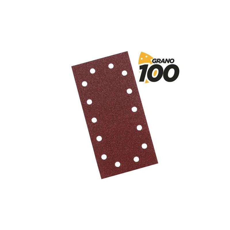 Blim Pack de 10 Lijas para Lijadora BL0123 - Grano 100 - Formato Rectangular