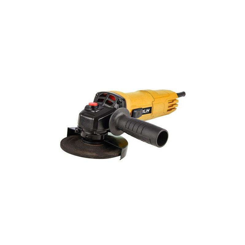 Blim Radial 115mm - Potencia 650W - Diseño Ergonomico - Empuñadura Multiposicion - Proteccion Antichispas - Boton de Bloqueo