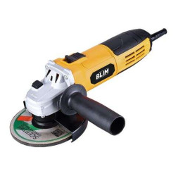 Blim Radial 125mm - Potencia 750W - Diseño Ergonomico - Empuñadura Multiposicion - Proteccion Antichispas - Boton de Bloqueo