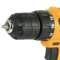 Blim Taladro a Bateria 12V 1.5Ah - 28Nm Par Maximo - 2 Velocidades 0-400/0-1500rpm - Color Amarillo