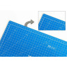 Dahle 10690 Plancha de Corte A4 22x30cm - 5 Capas con Nucleo Resistente al Corte - Lineas de Orientacion - Color Azul