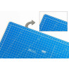 Dahle 10691 Plancha de Corte A3 30x45cm - 5 Capas con Nucleo Resistente al Corte - Lineas de Orientacion - Color Azul
