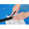 Dahle 10693 Plancha de Corte A1 60x90cm - 5 Capas con Nucleo Resistente al Corte - Lineas de Orientacion - Color Azul