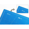 Dahle 10693 Plancha de Corte A1 60x90cm - 5 Capas con Nucleo Resistente al Corte - Lineas de Orientacion - Color Azul