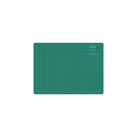 Dohe Plancha de Corte PVC 3mm A4 - Superficie Autocicatrizante - Cuadricula Impresa Metrica