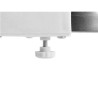 Soporte/Base Ajustable con Ruedas para Nevera y Lavadoras - Color Blanco Cromad