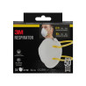Pack de 3 Mascarillas para Particulas FFP1 - Desechable - Sin Valvula - para Niveles Bajos de Particulas - Color Blanco 3M