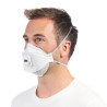 Aura Comfort Cool Flow Pack de 2 Mascarillas para Particulas FFP2 - Desechable - con Valvula - para Niveles Medios de