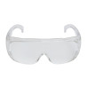 Cubregafas de Protección - Lente Incolora - Protectores Laterales Integrados - Protección UV - Color Transparente 3M