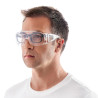 Cubregafas de Protección - Lente Incolora - Protectores Laterales Integrados - Protección UV - Color Transparente 3M