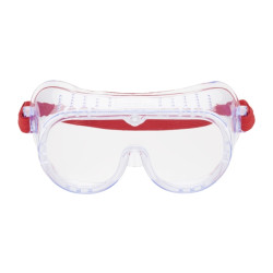 Classic Gafas de Seguridad - Ventilacion Directa - Lente Incolora - Uso con Gafas Graduadas - Goma Ajustable