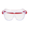 Classic Gafas de Seguridad - Ventilacion Directa - Lente Incolora - Uso con Gafas Graduadas - Goma Ajustable