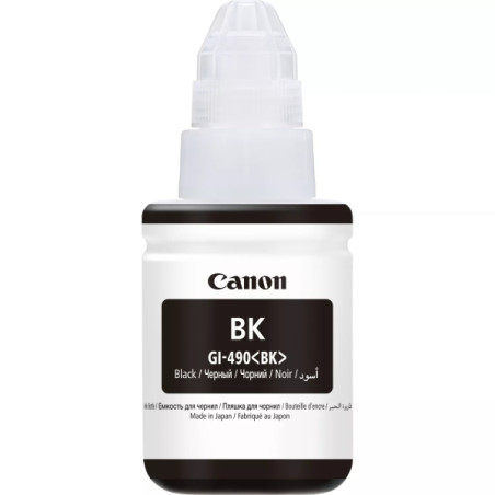 GI490 Negro Botella de Tinta CANON Original - GI490BK/0663C001