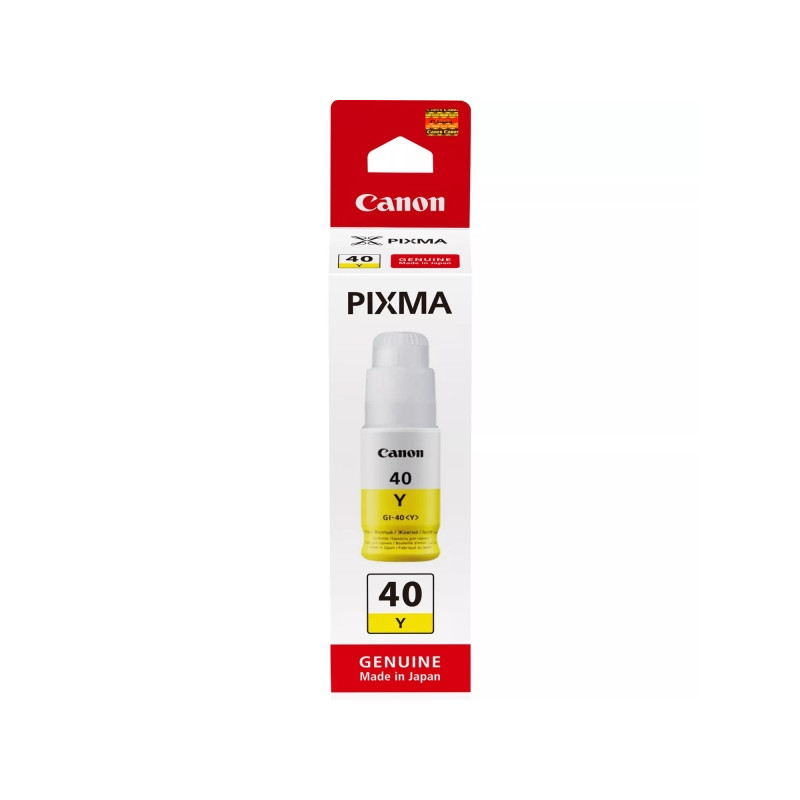 GI40 Amarillo Botella de Tinta CANON Original - GI40Y/3402C001