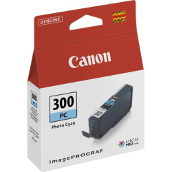 PFI300 Cyan Photo Cartucho de Tinta CANON Original - 4197C001/PFI-300PC