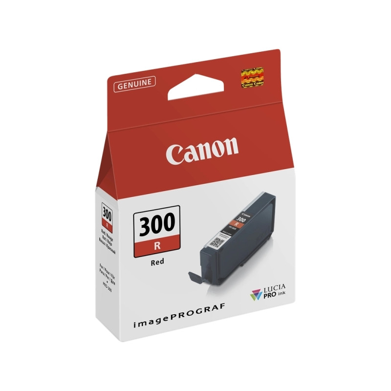PFI300 Rojo Cartucho de Tinta CANON Original - 4199C001/PFI-300R