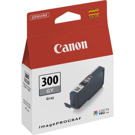 PFI300 Gris Cartucho de Tinta CANON Original - 4200C001/PFI-300GY