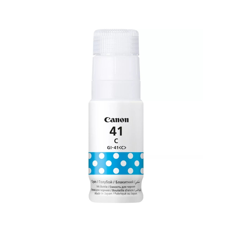 GI41 Cyan Botella de Tinta CANON Original - GI41C/4543C001