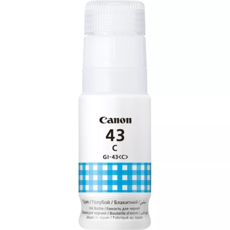 GI43 Cyan Botella de Tinta CANON Original - GI43C/4672C001