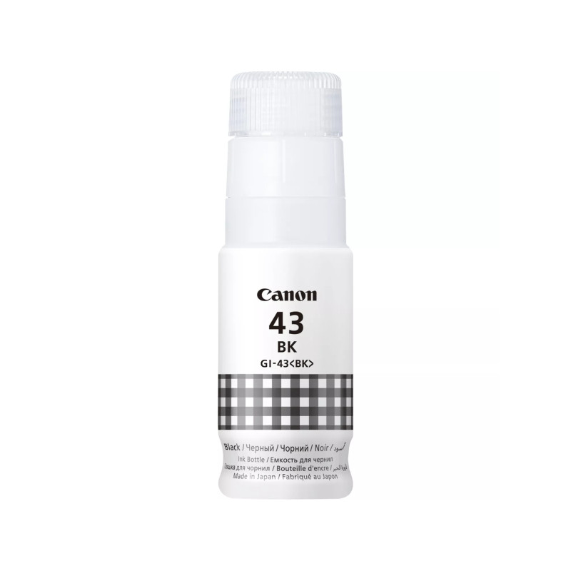 GI43 Negro Botella de Tinta CANON Original - GI43BK/4698C001