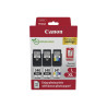 PG540L Negro + CL541XL Color Pack de 3 Cartuchos de Tinta Originales + 50 Hojas de Papel Fotografico CANON - 5224B015