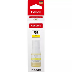 GI55 Amarillo Botella de Tinta CANON Original - GI55Y/6291C001