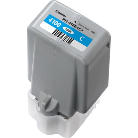 PFI4100 Cyan Cartucho de Tinta CANON Original - 6778C001/PFI-4100C