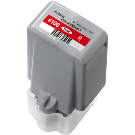 PFI4100 Rojo Cartucho de Tinta CANON Original - 6785C001/PFI-4100R