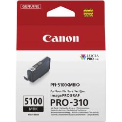 PFI5100 Negro Mate Cartucho de Tinta CANON Original - 6951C001/PFI-5100MBK