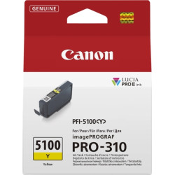PFI5100 Amarillo Cartucho de Tinta CANON Original - 6955C001/PFI-5100Y