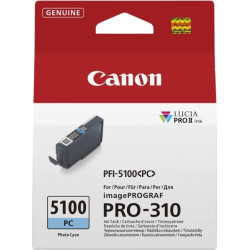 PFI5100 Cyan Photo Cartucho de Tinta CANON Original - 6956C001/PFI-5100PC