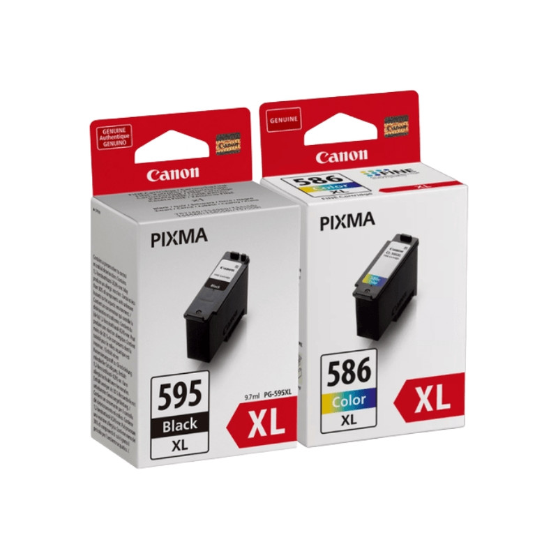 PG-595XL/CL-586XL Multipack de 2 Cartuchos de Tinta CANON Original - 7170C004