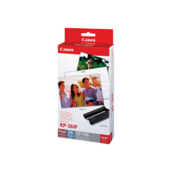 KP-36IP Pack de Tinta Original y 36 Hojas Papel Fotografico, 100x148 mm CANON - 7737A001