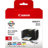 PGI1500XL Pack de 4 Cartuchos de Tinta CANON Original - 9182B004/9182B010