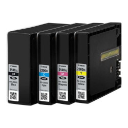 PGI2500XL Pack de 4 Cartuchos de Tinta CANON Original - 9254B004/9254B010