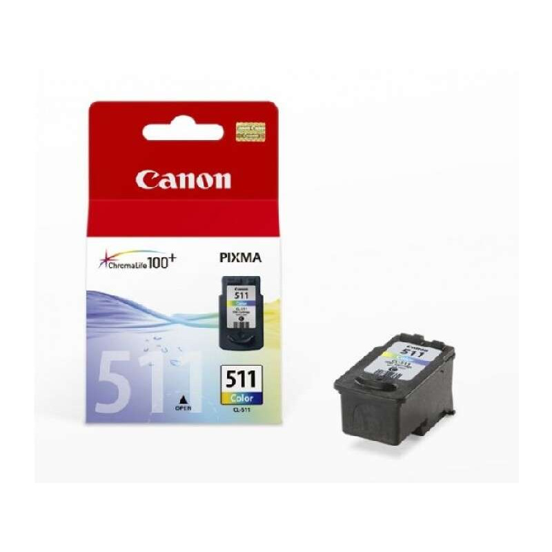 CL511 Color Cartucho de Tinta CANON Original - 2972B001