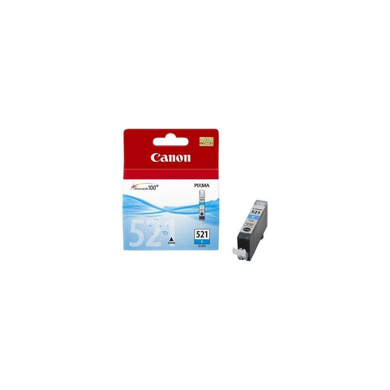 CLI521 Cyan Cartucho de Tinta CANON Original - 2934B001