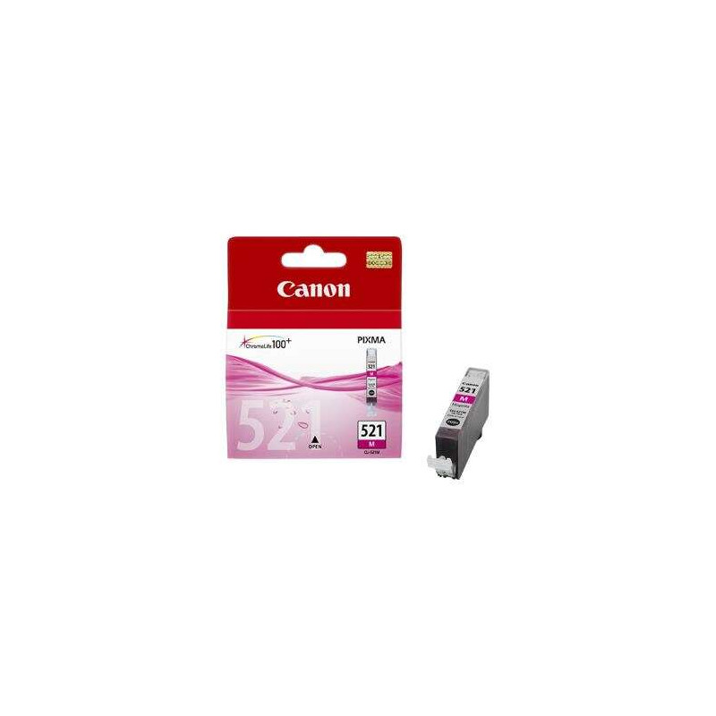 CLI521 Magenta Cartucho de Tinta CANON Original - 2935B001