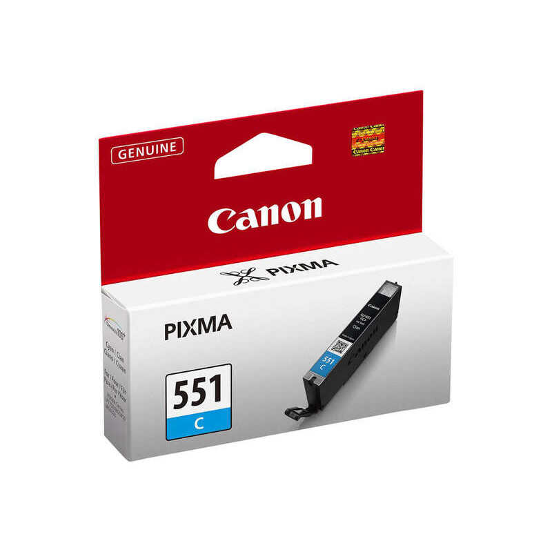 CLI551 Cyan Cartucho de Tinta CANON Original - 6509B001