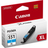 CLI551XL Cyan Cartucho de Tinta CANON Original - 6444B001