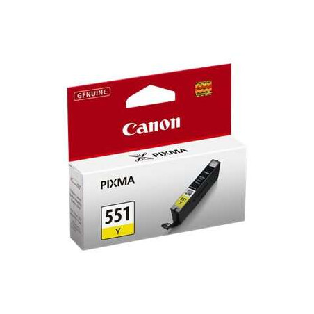 CLI551 Amarillo Cartucho de Tinta CANON Original - 6511B001