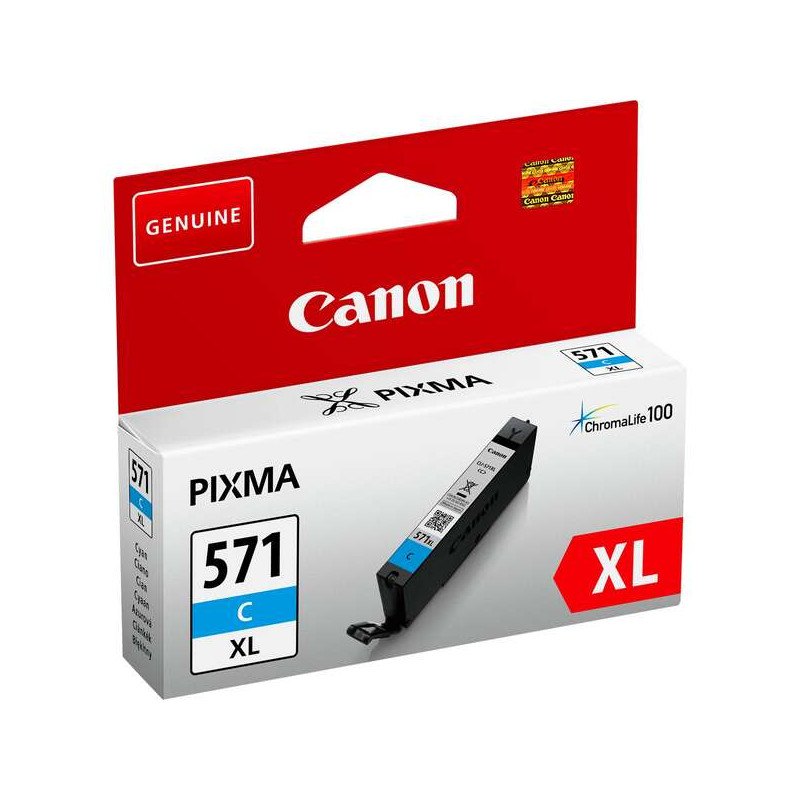 CLI571XL Cyan Cartucho de Tinta CANON Original - 0332C001
