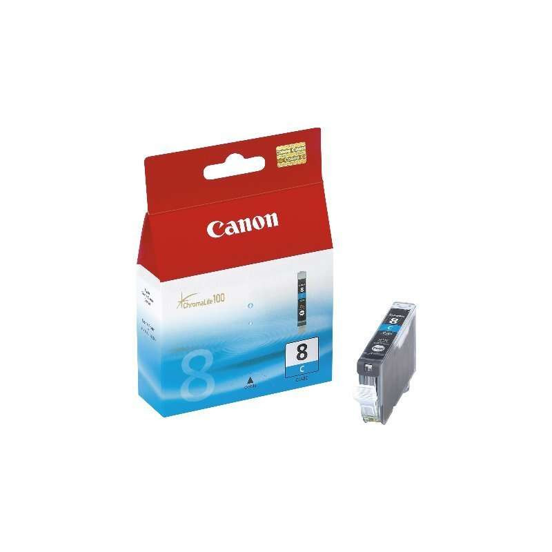 CLI8 Cyan Cartucho de Tinta CANON Original - 0621B001